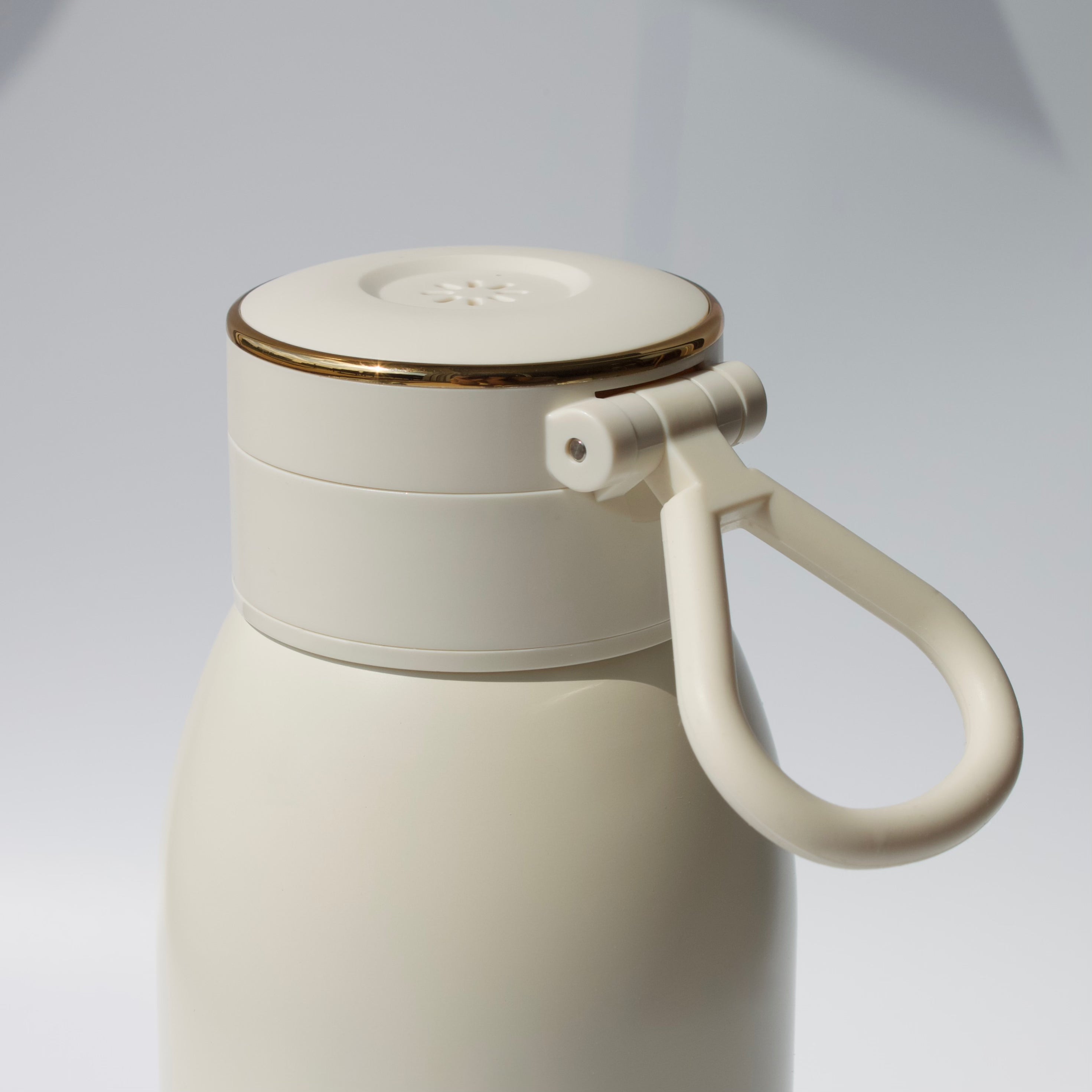 Tragbarer Fläschchenwärmer + Milchpulverbox (weiß) + Schnell-Ladegerät