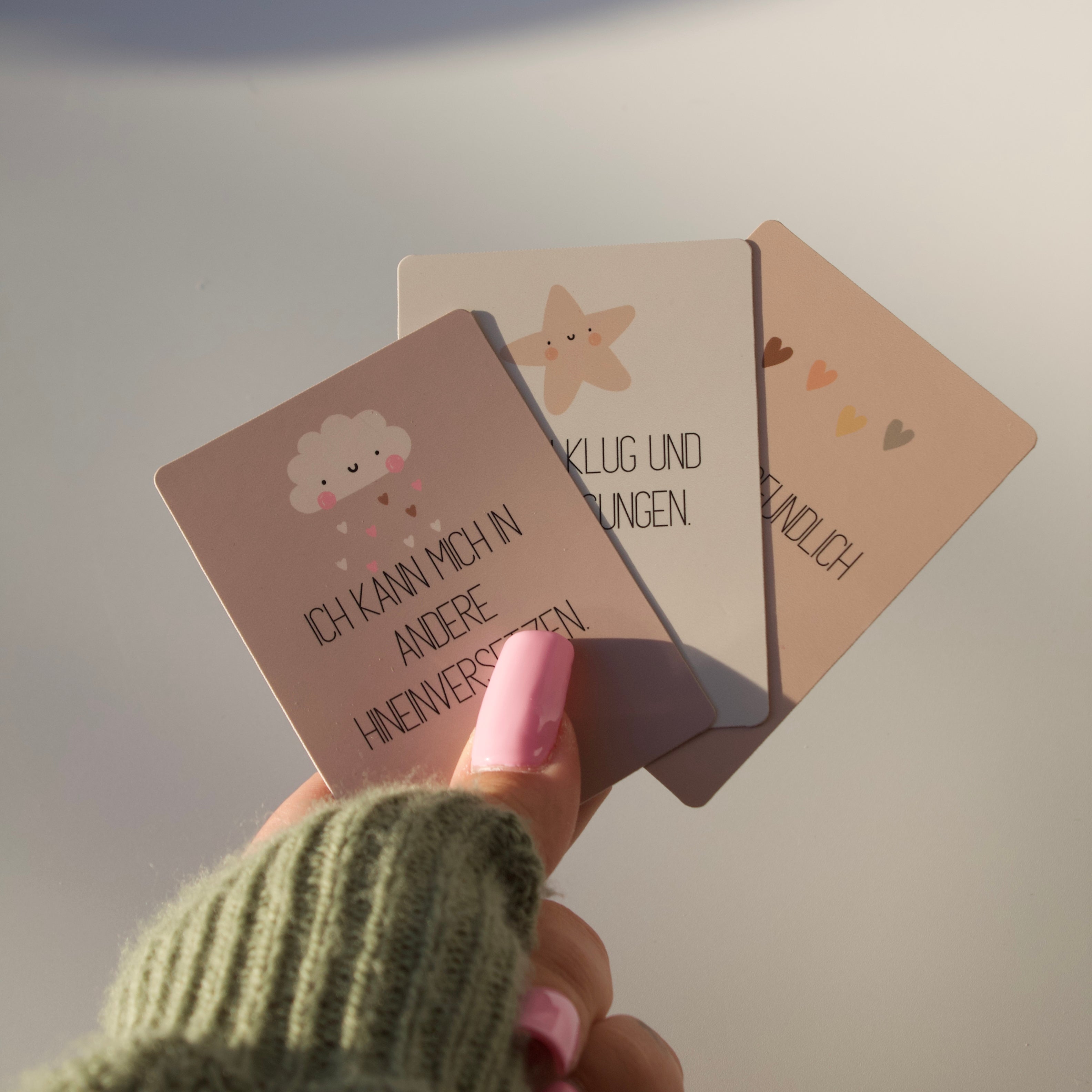 Affirmationskarten für Kinder